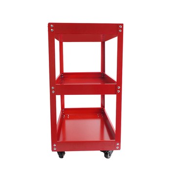 其他汽修工具 三層手推車 紅色 工具櫃車 五零件車 手推工具車 零件車 工具箱車 置物車 工具箱 作業車 851-TC3RS