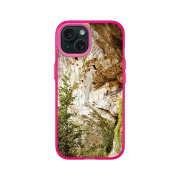 iPhone 15 Clear 粉漾桃 - LOOK！多看我一眼 LOOK! Nature Seeks Attention - 歐羅巴山