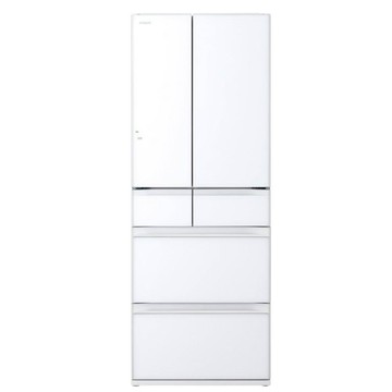 【HITACHI 日立】614公升日製變頻六門冰箱RHW620YJ-XW琉璃白