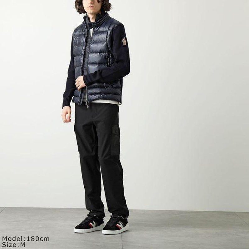 MONCLER GRENOBLE モンクレール グルノーブル ダウンジャケット 9B00005 M1122 メンズ アイコンパッチ ニット切替 771  | LINEブランドカタログ