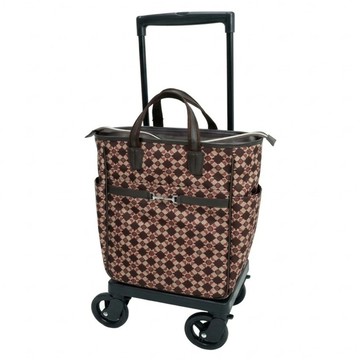 SHiMA 島製作所 Melody Tote Grace 復健側推型購物車 352063  棕色  1個