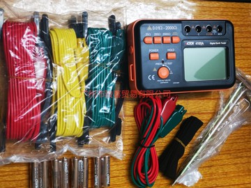 勝利VC4105A/VC4105B數字顯示接地電阻測試儀接地搖表防雷檢測儀