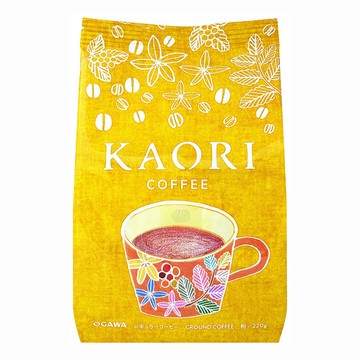 OGAWA 小川珈琲 KAORI咖啡粉  220g  1入  12個