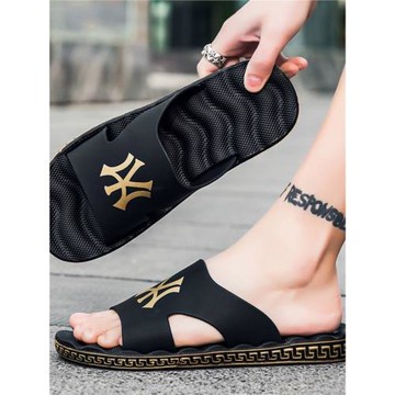拖鞋男夏季外穿潮牌踩屎感防滑耐磨涼拖家用軟底按摩運動沙灘涼鞋