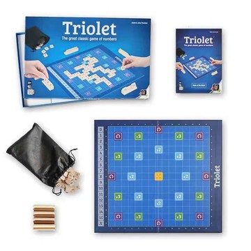 大世界實體店面 現貨  triolet 數字三重奏 附中文說明書 策略桌遊 數學教學 含稅附發票
