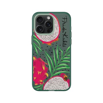 iPhone 15 Pro Max Clear 憂墨綠 - Frida Kahlo - 火龍果