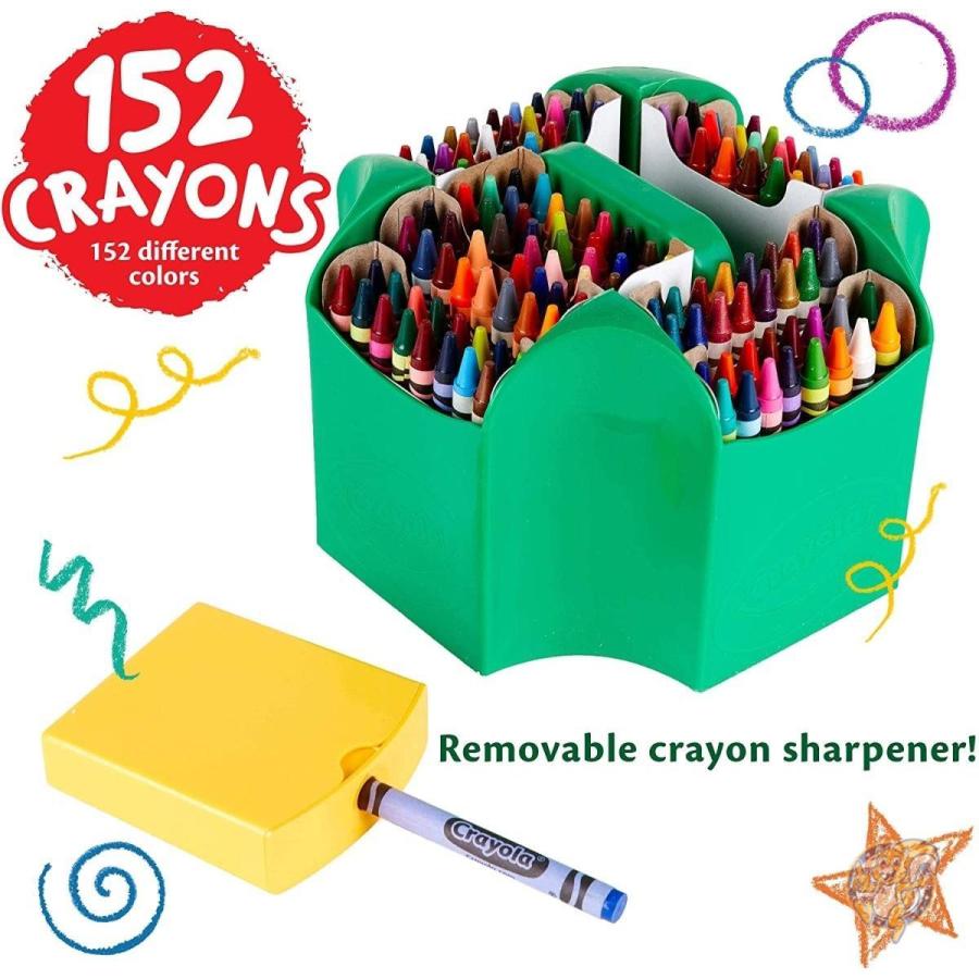 クレヨラCrayola 究極のクレヨンコレクション 152本セット 送料無料