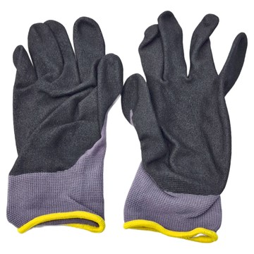 YUENG SHIH YS-100 NBR合成橡膠+尼龍織物 耐磨止滑手套  黑色  10雙