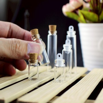 俏麗玻璃瓶 懸掛裝飾 吊掛小願望瓶 diy創意吊飾