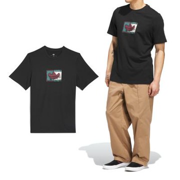 Adidas Shmoo G Tee 3 男款 女款 滾邊 圓領 棉質 運動 休閒 短袖 JW3490