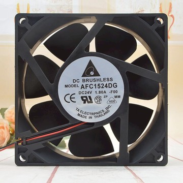 臺達 15CM 24V 1.80A AFC1524DG 15050 ABB 變頻器 空氣凈化風扇