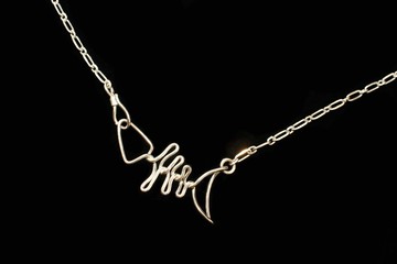 【純銀系列】925純銀 手工幸運魚骨手鍊 光感佳 (歡迎客製)