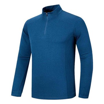 【巴黎精品】運動服長袖休閒服-立領衛衣貼身彈性男上衣3色a1he50