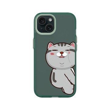 iPhone 15 Clear 憂墨綠 - VITA VITA．塔仔是隻貓 - 好廢好懶