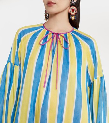 Dolce & Gabbana Striped cotton kaftan