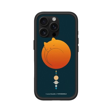 iPhone 16 Pro Mod NX 黑 - ilovedoodle (Lim Heng Swee) - Cat Landscape - The Solar System 貓咪太陽系