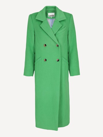 Ganni Double Breasted Coat