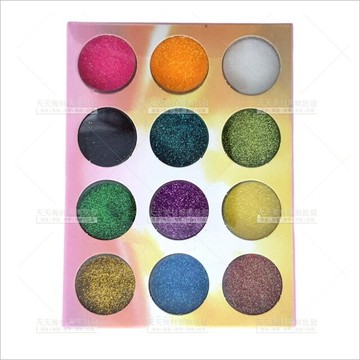 韓明秀指甲彩繪用金蔥粉細12色[65138]美甲閃粉 亮粉