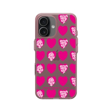 iPhone 17 Clear (相機按鈕) 晶醺玫 - OSAMU GOODS - 愛心系列-JILL & JACK