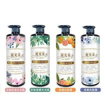 妍究美 胺基酸修護洗髮露/胺基酸柔順洗髮露 1000ml/罐 洗髮精、洗髮乳 憨吉小舖