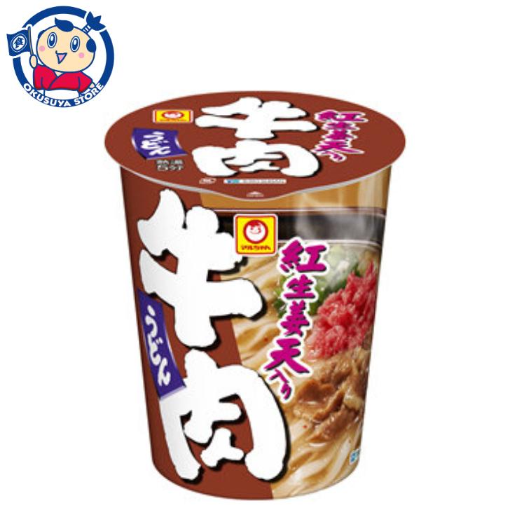 東洋水産 マルちゃん 縦型ビッグ 紅生姜天入り牛肉うどん 94g