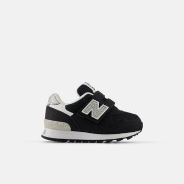 NEW BALANCE NB 運動鞋 童鞋 小童 兒童 魔鬼氈 麂皮 黑 I3139HM-W楦
