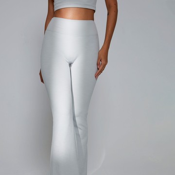 RibSoft 羅紋高腰喇叭褲