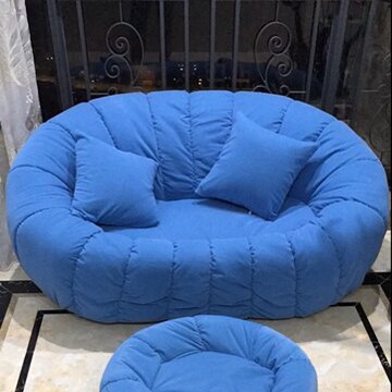 服裝店女生小型房間公寓臥室網紅款小戶型懶人迷你布藝雙人小沙發 全館免運