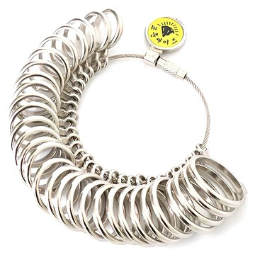 KS 標準戒指尺寸測量環規  1個