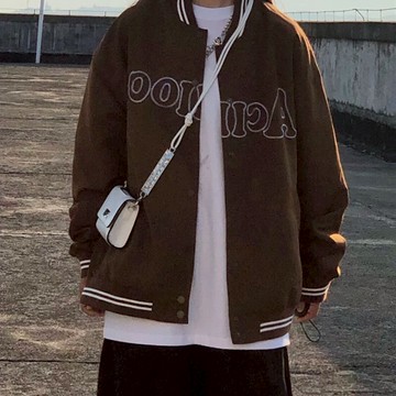 百搭hiphop炸街外套衛衣女春秋薄款新款美式寬松棒球服ins潮