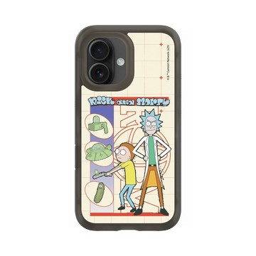iPhone 16 AirX 本質黑 - 瑞克和莫蒂 Rick and Morty - 瑞克和莫蒂-最堅強的船員