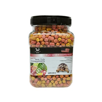 WEIYITER 維益特 陸龜水果配方彩色飼料  120g  1罐