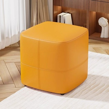 【多功能軟包】家用矮凳 換鞋凳 化妝凳 沙發凳 腳踏凳 簡約現代 客廳臥室玄關 優質PU皮 舒適承重