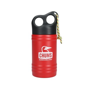CHUMS Camper Wave Bottle 保溫瓶300ML 紅色/白色 CH622127R121