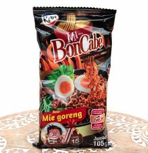 インドネシア激辛やきそば ボンカベ ミーゴレン味 Rasa Mie goreng    BonCabe インドネシア料理 バリ KOBE(コーベ) ナシゴレン