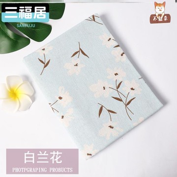 桌布棉麻小清新網紅防滑墊可愛少女心桌面裝飾布純棉北歐長方形