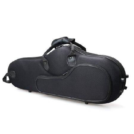 Cases Lightweight High Grade Durable Cloth Alto Saxophone Case Saxophone Box Gig Case (Black)