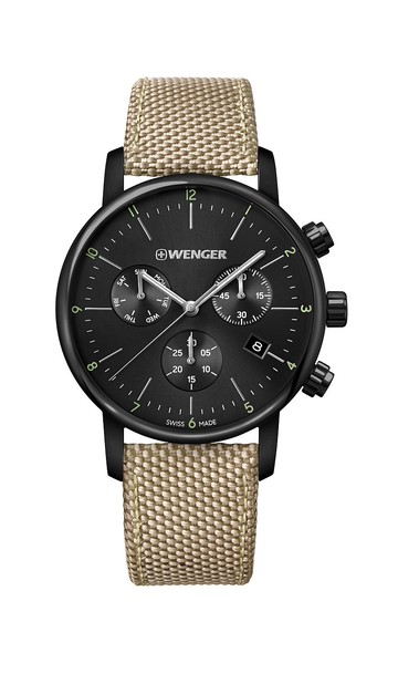 Wenger 都會系列-計時腕錶