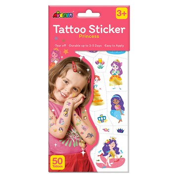 AVEnIR 童趣紋身貼紙  1個  公主