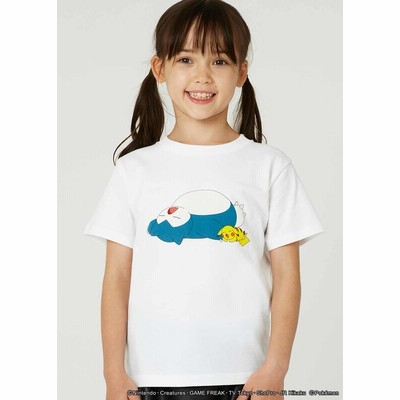 ピカチュウ＆カビゴン｜キッズTシャツ | LINEブランドカタログ