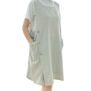 Deconine Elle 圍裙 淺米色  1個