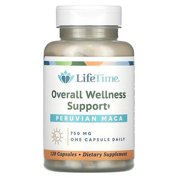 LifeTime Vitamins, 秘魯瑪卡膠囊，750 毫克，120 粒裝