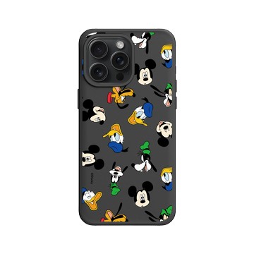 iPhone 15 Pro Max SolidX 黑 - 迪士尼-米奇 Mickey - Sticker-米奇與他的朋友