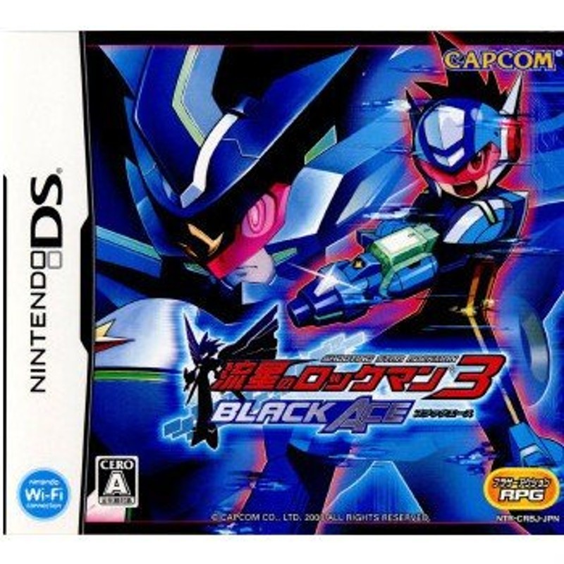 中古即納』{NDS}流星のロックマン3 ブラックエース(20081113)