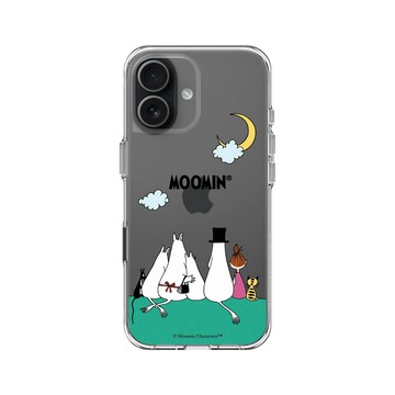 iPhone 17 Clear Case（相機按鈕） 透明 - Moomin - Moomin-背影