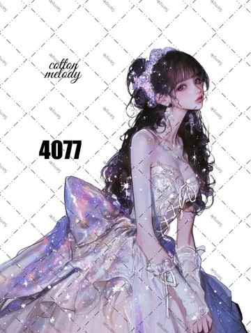 original sticker no.4077 人物貼紙 原創貼紙 原創人物貼紙 裝飾貼紙 cotton melody