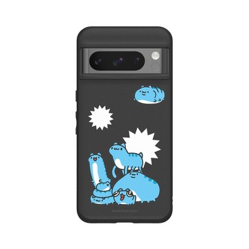 Pixel 8 Pro SolidSuit 黑 - 貓貓蟲咖波 Bugcat Capoo - 奇怪咖波集合款
