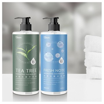 GREEN 綠的~水感抗菌沐浴露(1000ml) 款式可選