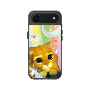 iPhone Air Clear (相機按鈕) 酷墨灰 - Shrek - 炙熱的眼神-鞋貓