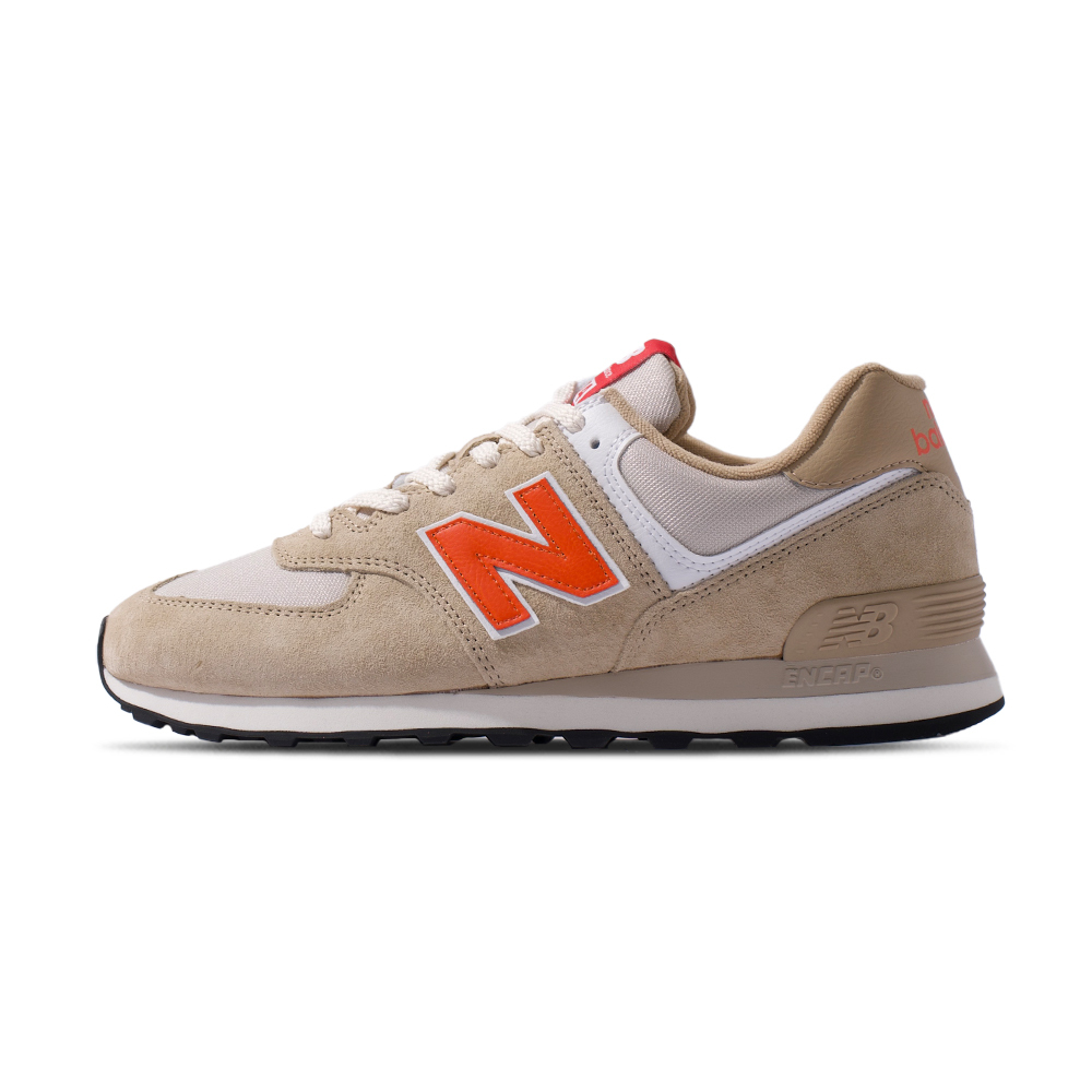 New Balance 574 男女 米橘色 D楦 復古 運動鞋 休閒鞋 U574HBO